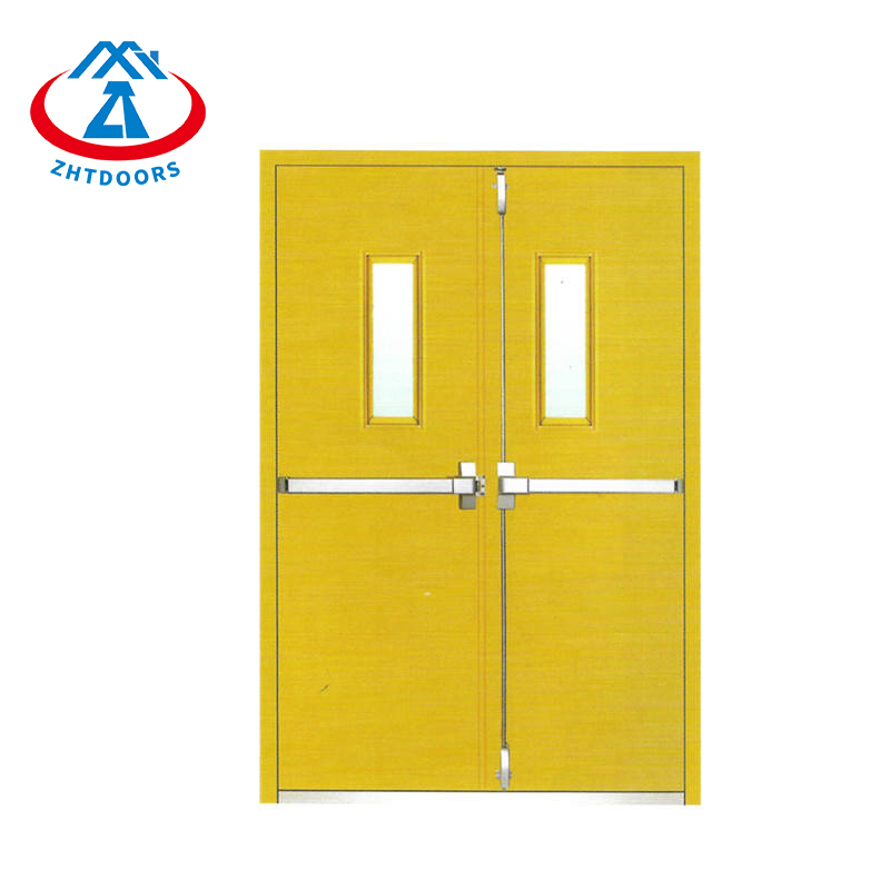 Supplier Economical BS Approved Double Frame Fire Rated Doors
