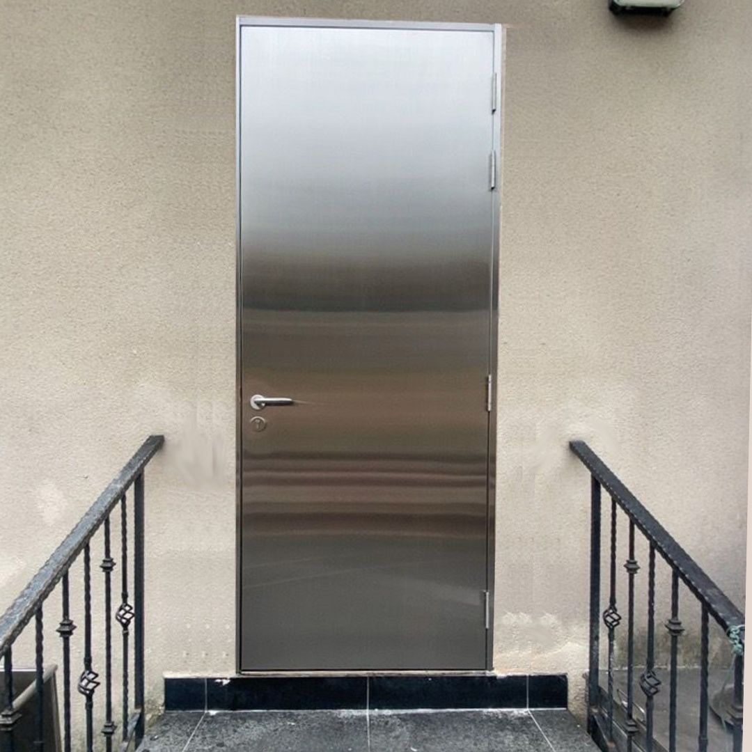 Factory direct anti static UL standard 90-minute American emergency metal door