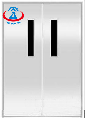 Excellent workmanship AS standard fireproof stainless steel sliding swing door 60 minutes