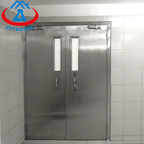 Supplier offers fireproof metal doors with BS certification at competitive prices