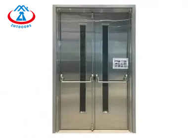 Hot selling competitively priced metal rated doors stainless steel EN certified