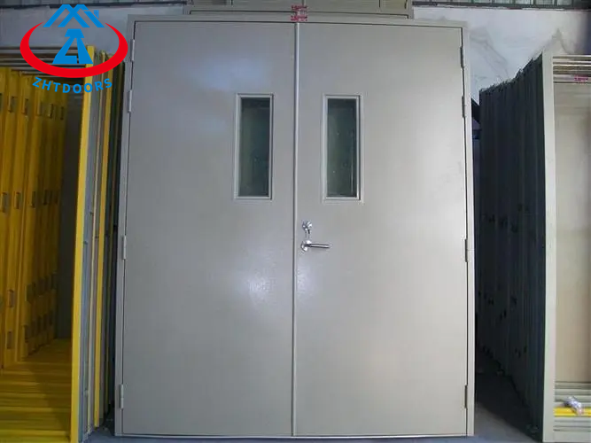 Highly reputable manufacturer EN certified emergency metal door fire rating