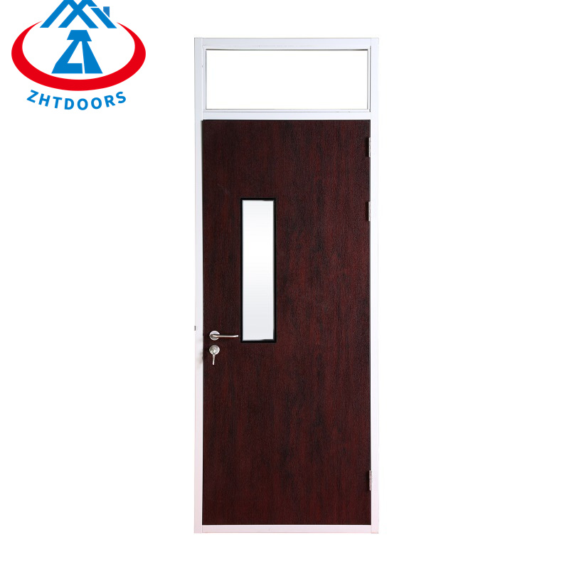 45 minutes wood grain fire door AS standard fire standard steel popular