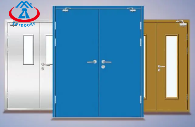 product-Zhongtai-China hot selling product UL standard metal protection fire door 60 minutes-img