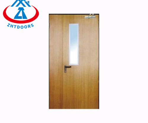 Single leaf fireproof insulation door extra large size customizable architecture stable UL certified 90 minutes