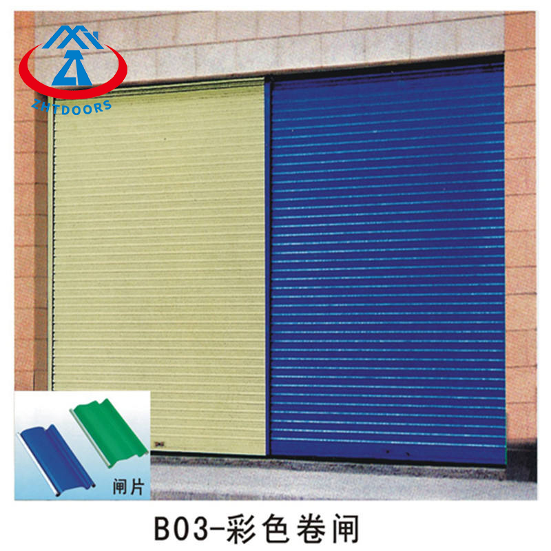 Custom wholesale style modern and fashionable European roller shutter fast single door