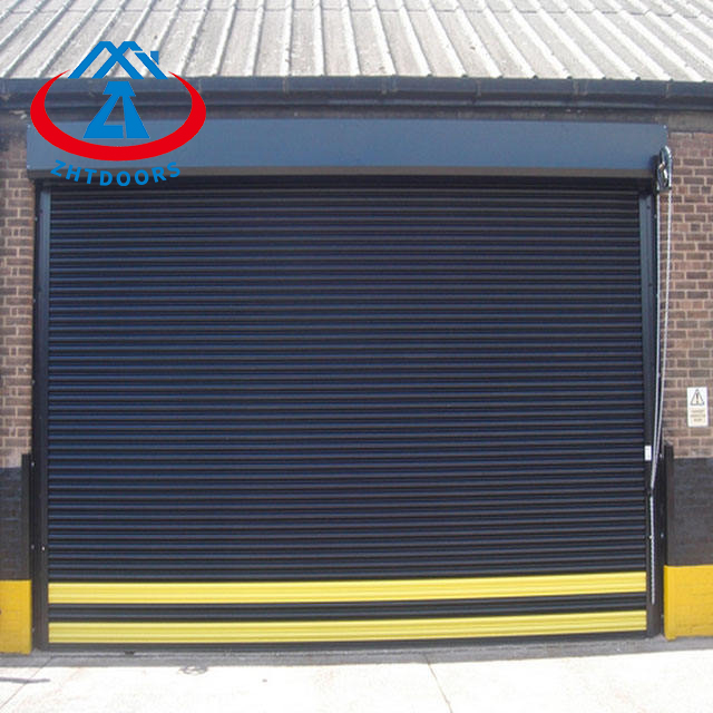 Compact and advanced household automatic aluminum alloy rolling shutter