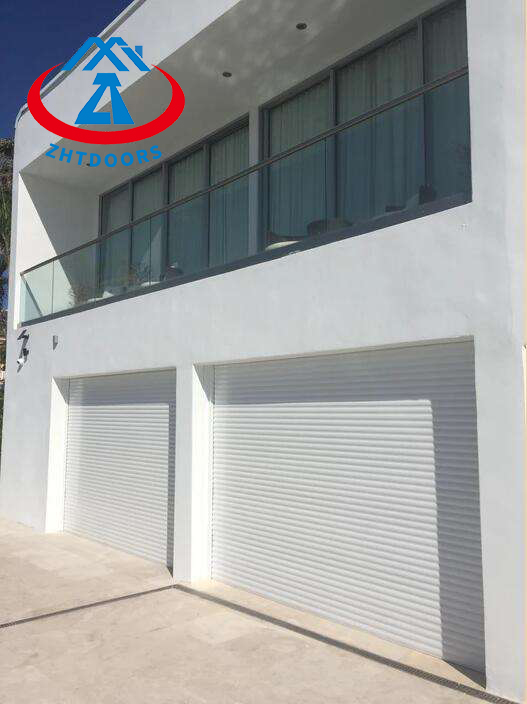 Compact and advanced household automatic aluminum alloy rolling shutter