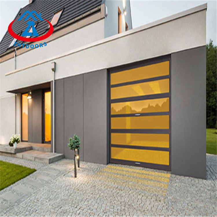 China Garage Door Aluminum Profile Hydraulic Garage Door Horizontal Garage Door
