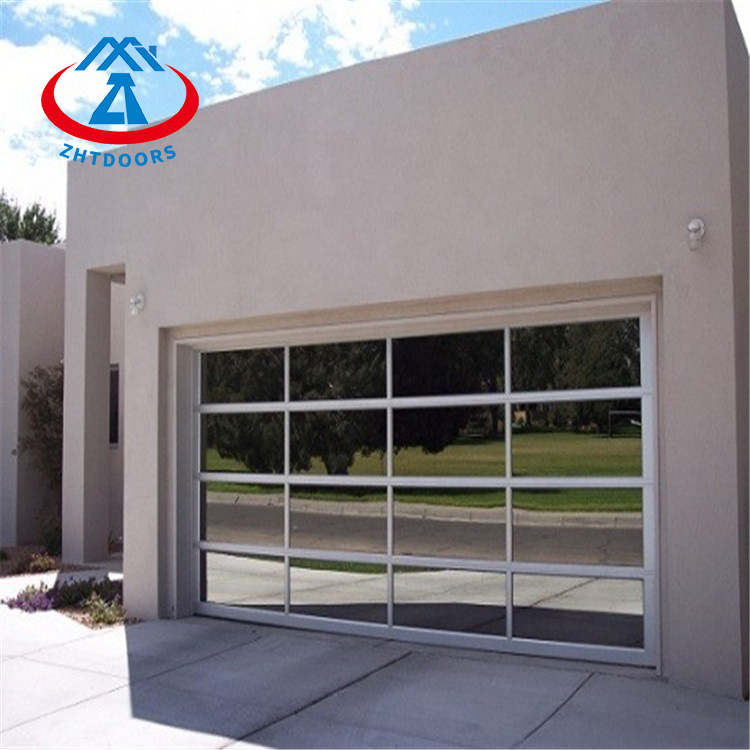 China Garage Door Aluminum Profile Hydraulic Garage Door Horizontal Garage Door