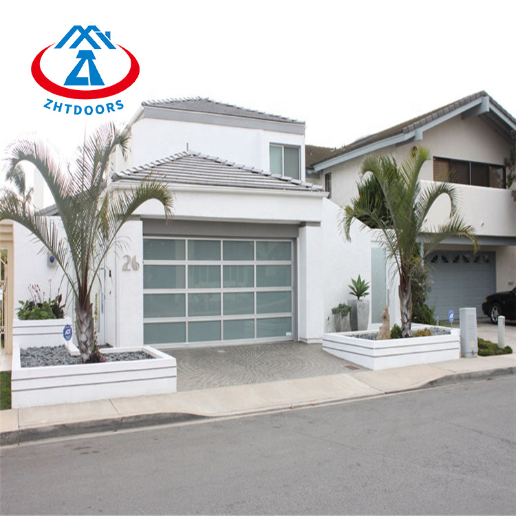 China Garage Door Aluminum Profile Hydraulic Garage Door Horizontal Garage Door