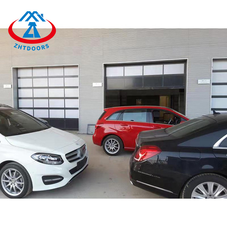 Factory Price Garage French Door Flap Garage Door White Modern Garage Door