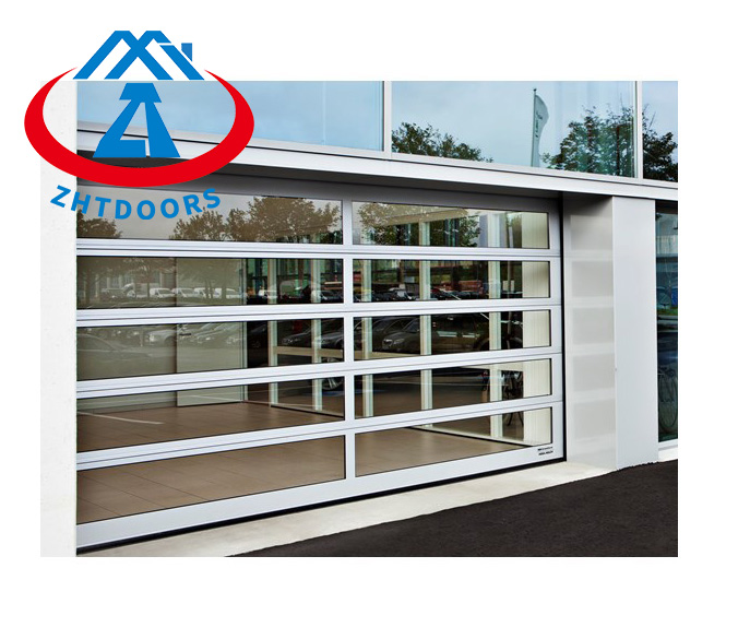 New Stylish Tempered Glass Garage Door Commercial Farmhouse Garage Door Cordless Garage Door