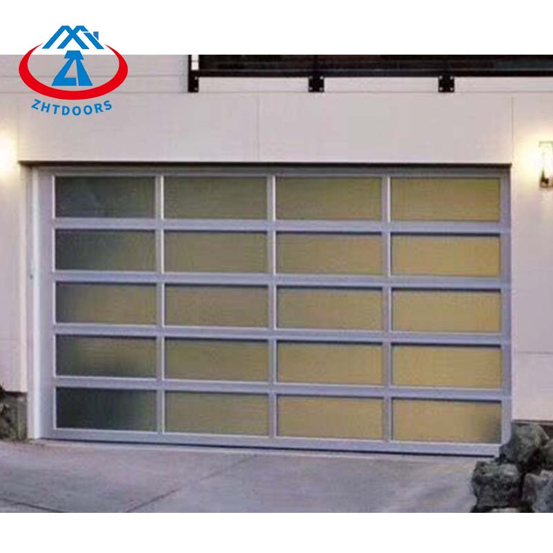 China Garage Door Aluminum Profile Hydraulic Garage Door Horizontal Garage Door