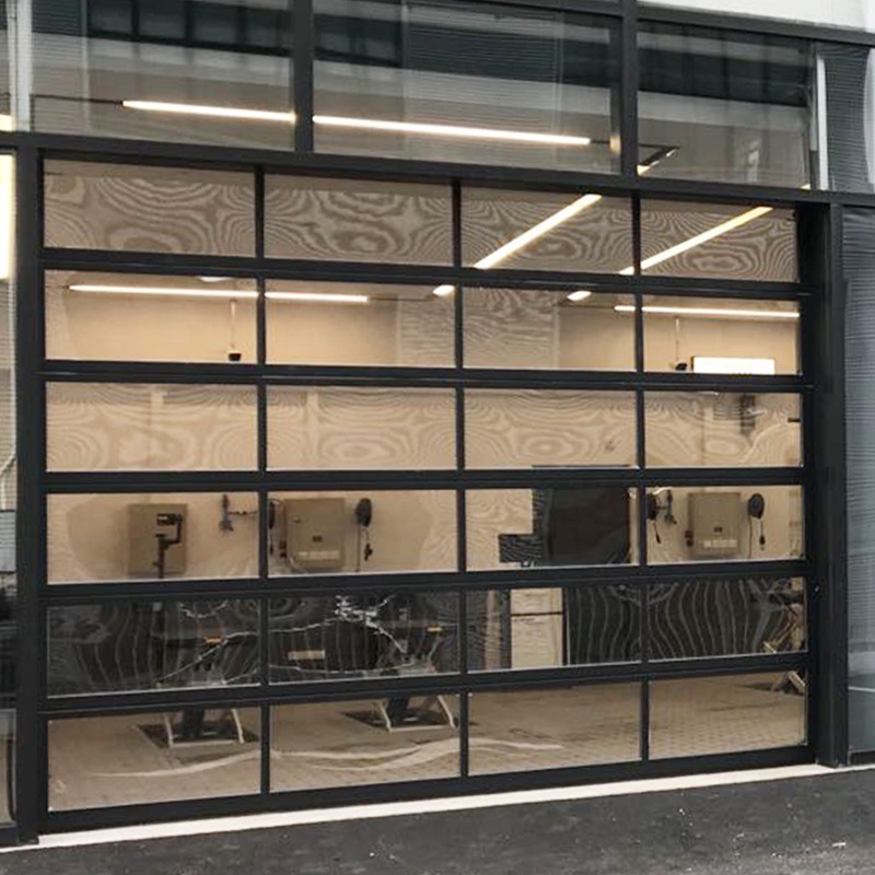 China Garage Door Aluminum Profile Hydraulic Garage Door Horizontal Garage Door