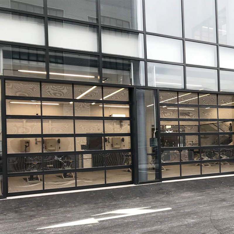 China Garage Door Aluminum Profile Hydraulic Garage Door Horizontal Garage Door