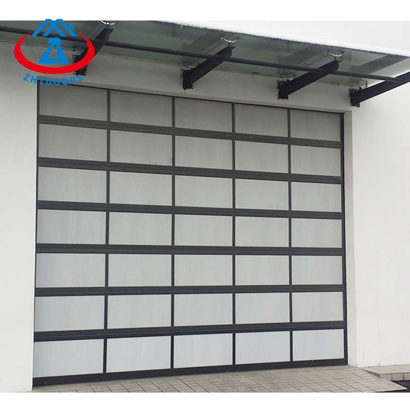 Factory Wholesale Price Garage Door Brown Universal 40ft Garage Door Garage Glass Door