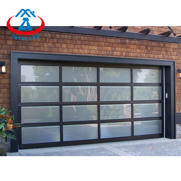 Factory Wholesale Price Garage Door Brown Universal 40ft Garage Door Garage Glass Door