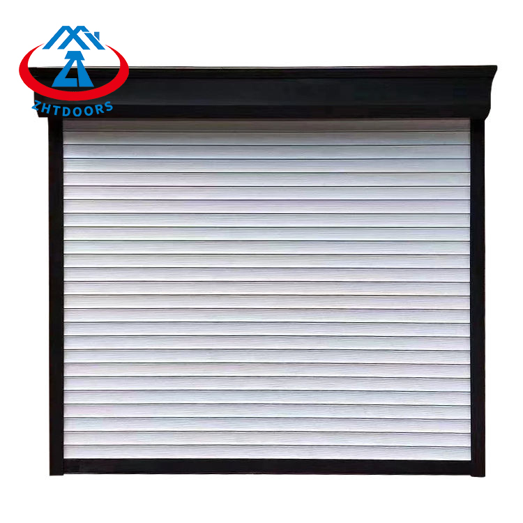 Wholesale price and good quality steel outdoor windproof shipping container roller shutter doors