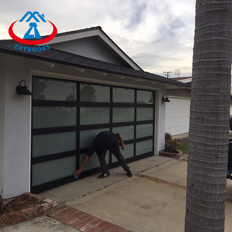 China factory most popular thermal insulation aluminum automatic garage door