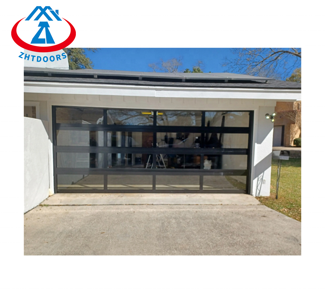Customizable and versatile modern hurricane electric garage doors