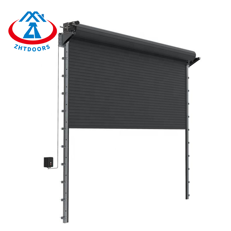 New style for sale automatic clearview plastic roll rolling roller aluminum transparent shutter door