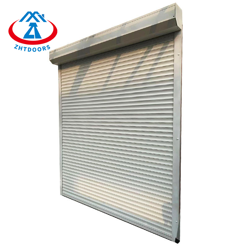 China factory small aluminum roller shutters production color steel foam roller shutter door
