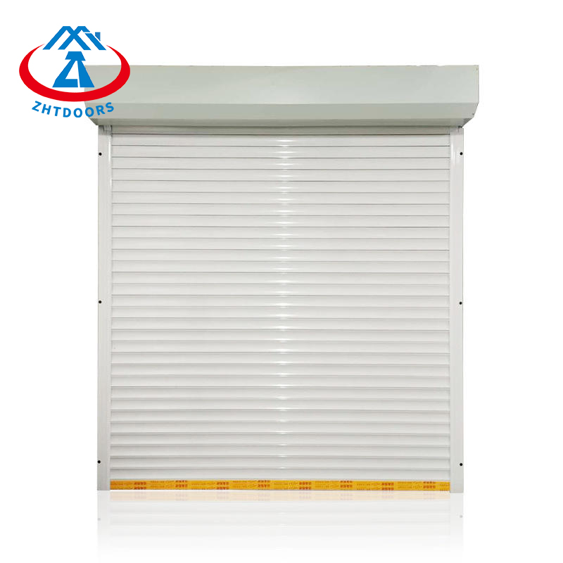 China factory small aluminum roller shutters production color steel foam roller shutter door