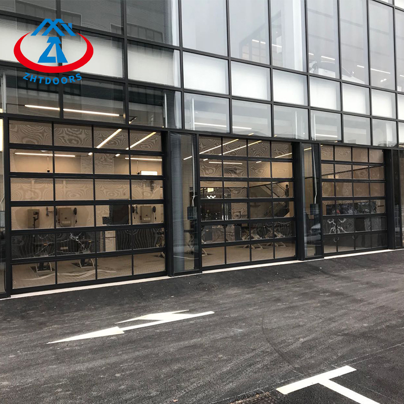 Factory New Stylish Portable Garage Door Garage Event Door Hurricane Glass Garage Door