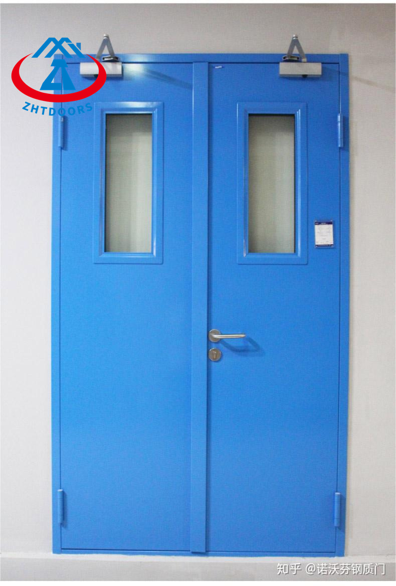 China Factory Supplies EN Standard 120 Minute Fireproof Thermal Insulation And Soundproof Double Leaf Safety Access Door