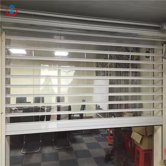 Manufacturer Roll Up Grill Doors Modern Design Exterior Aluminum Roller Window Door