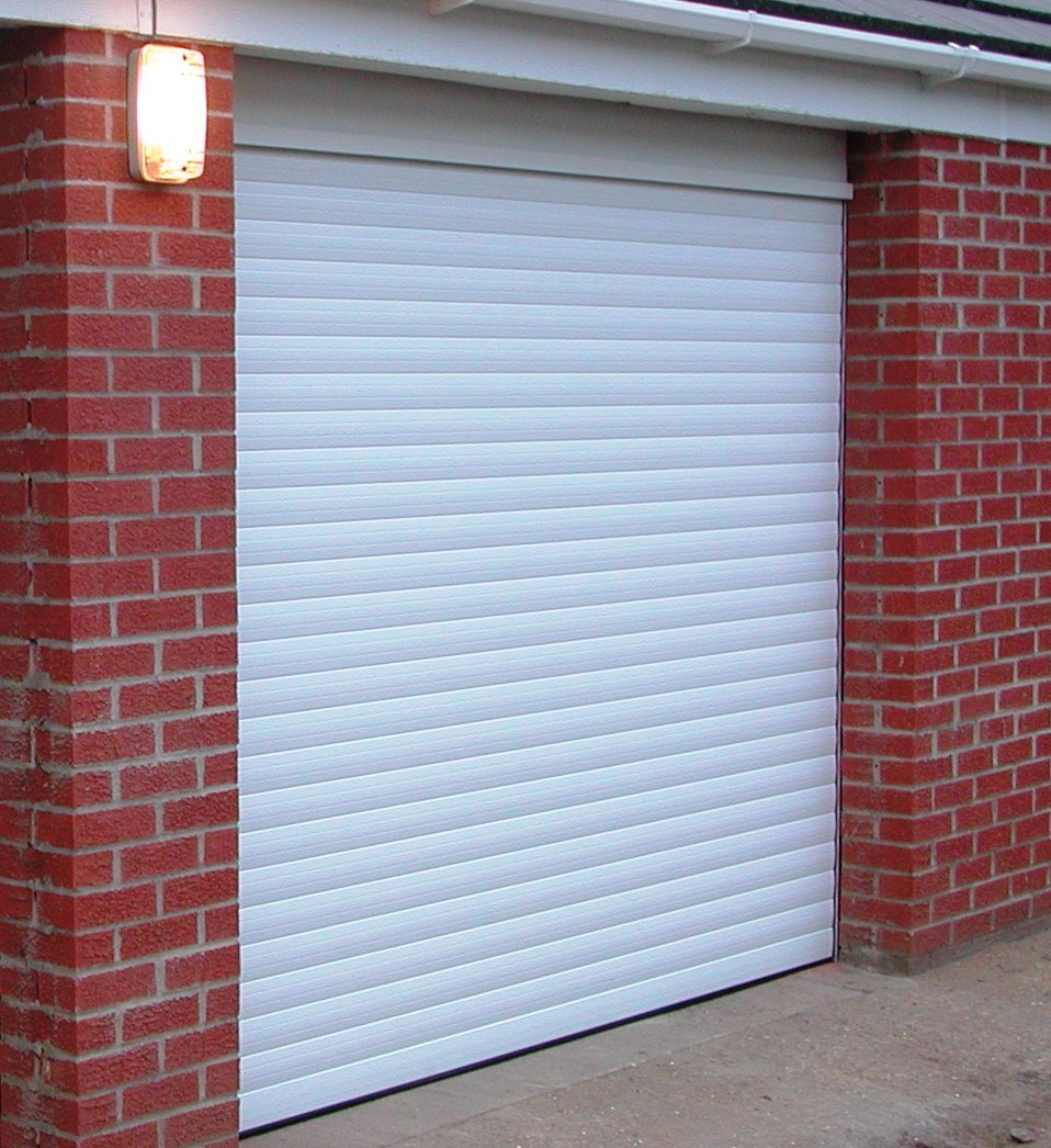 China factory small aluminum roller shutters production color steel foam roller shutter door