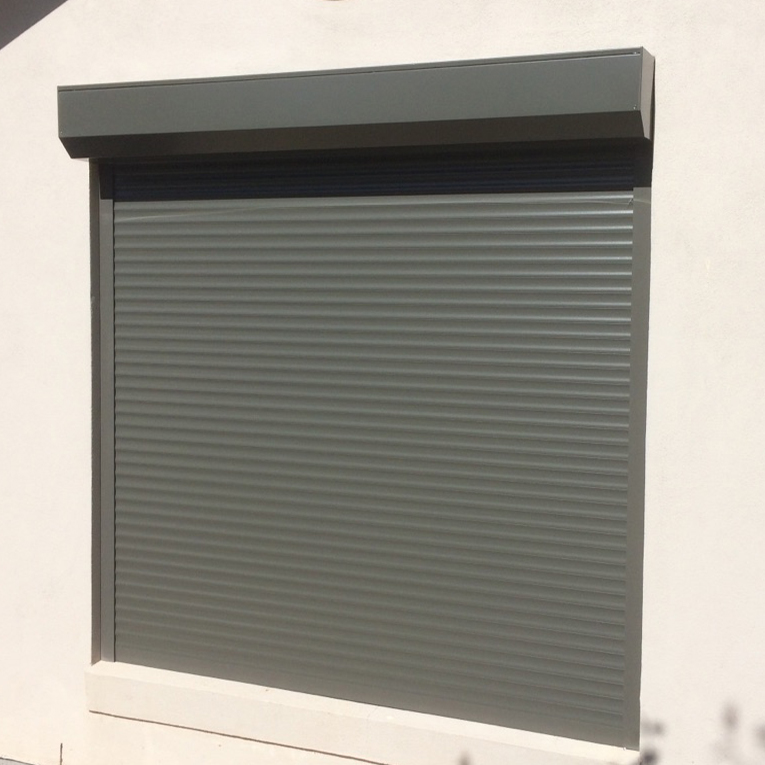 China high end customized sound insulation is practical electric container wind roller shutter