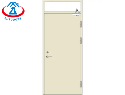 The Most Trustworthy Manufacturer EN 120 Minutes Top With Glass Panel Hospital Classroom Emergency Fire Door