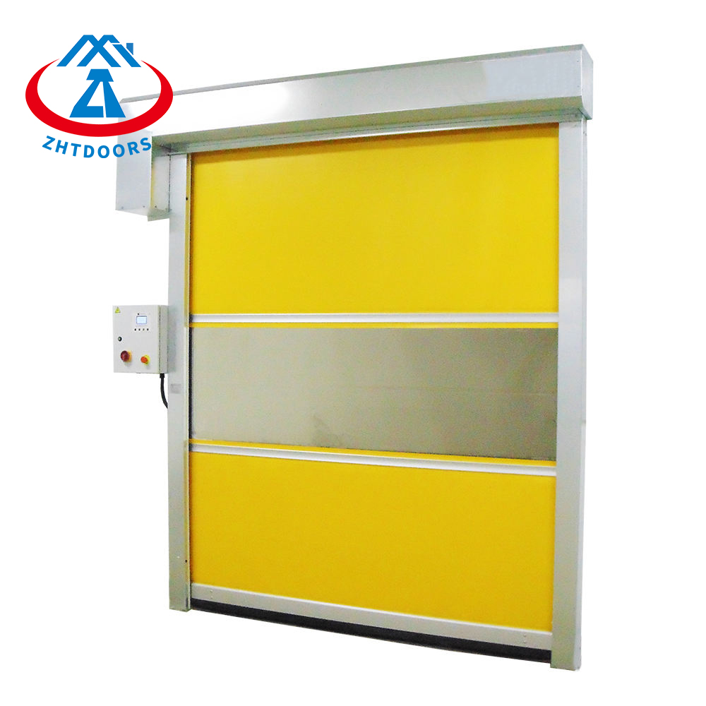 China security customization micro slim pvc roller shutter door plastic tambour shutter door