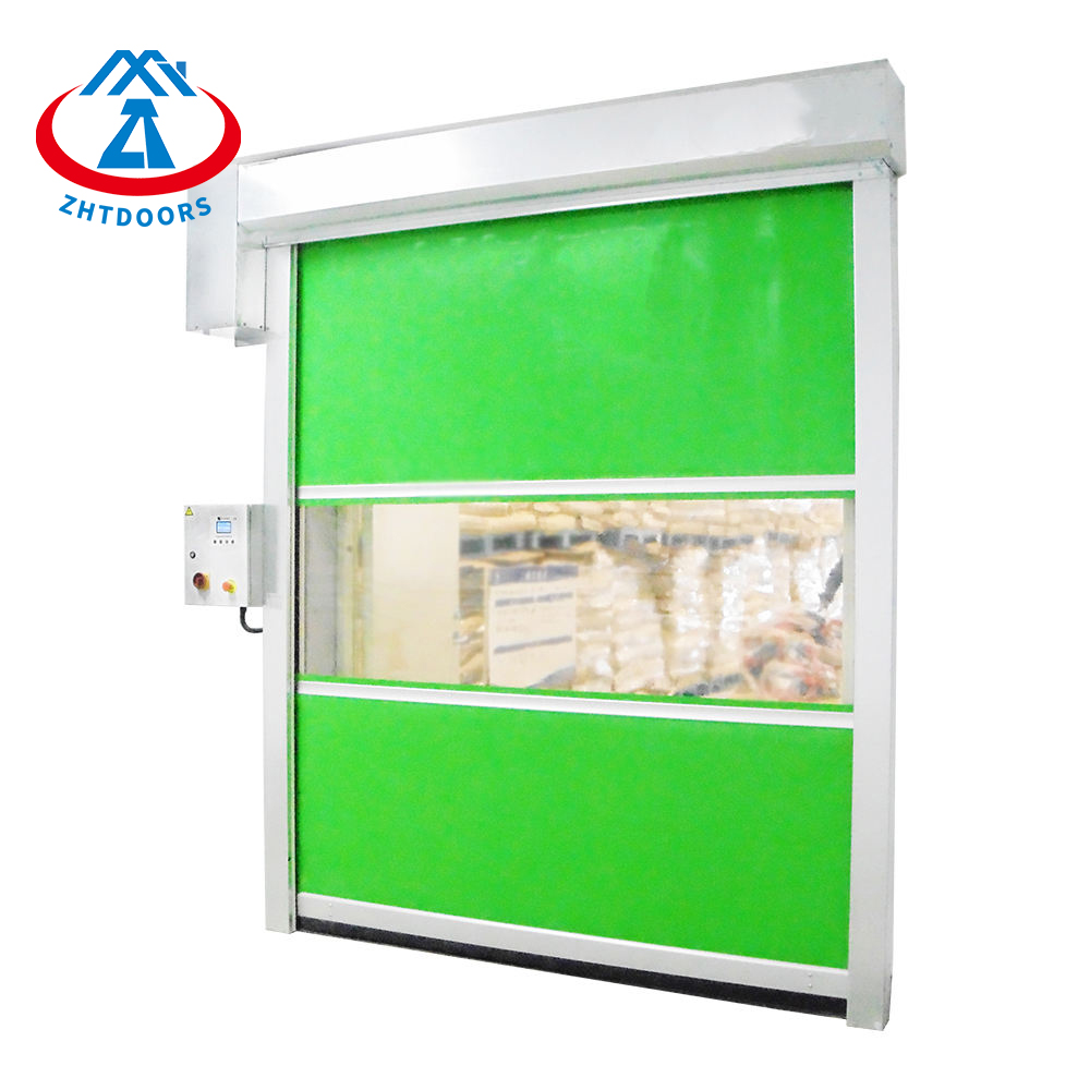 China security customization micro slim pvc roller shutter door plastic tambour shutter door