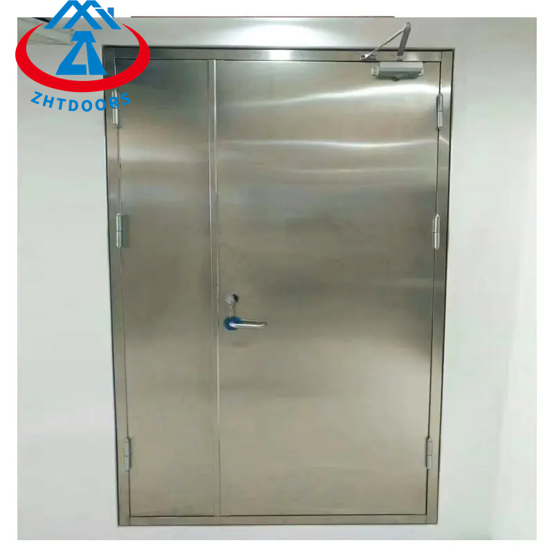 Personalized China Wholesale Security Fire Rated Door Stainless Steel Metal EN European Standard 60 Minutes