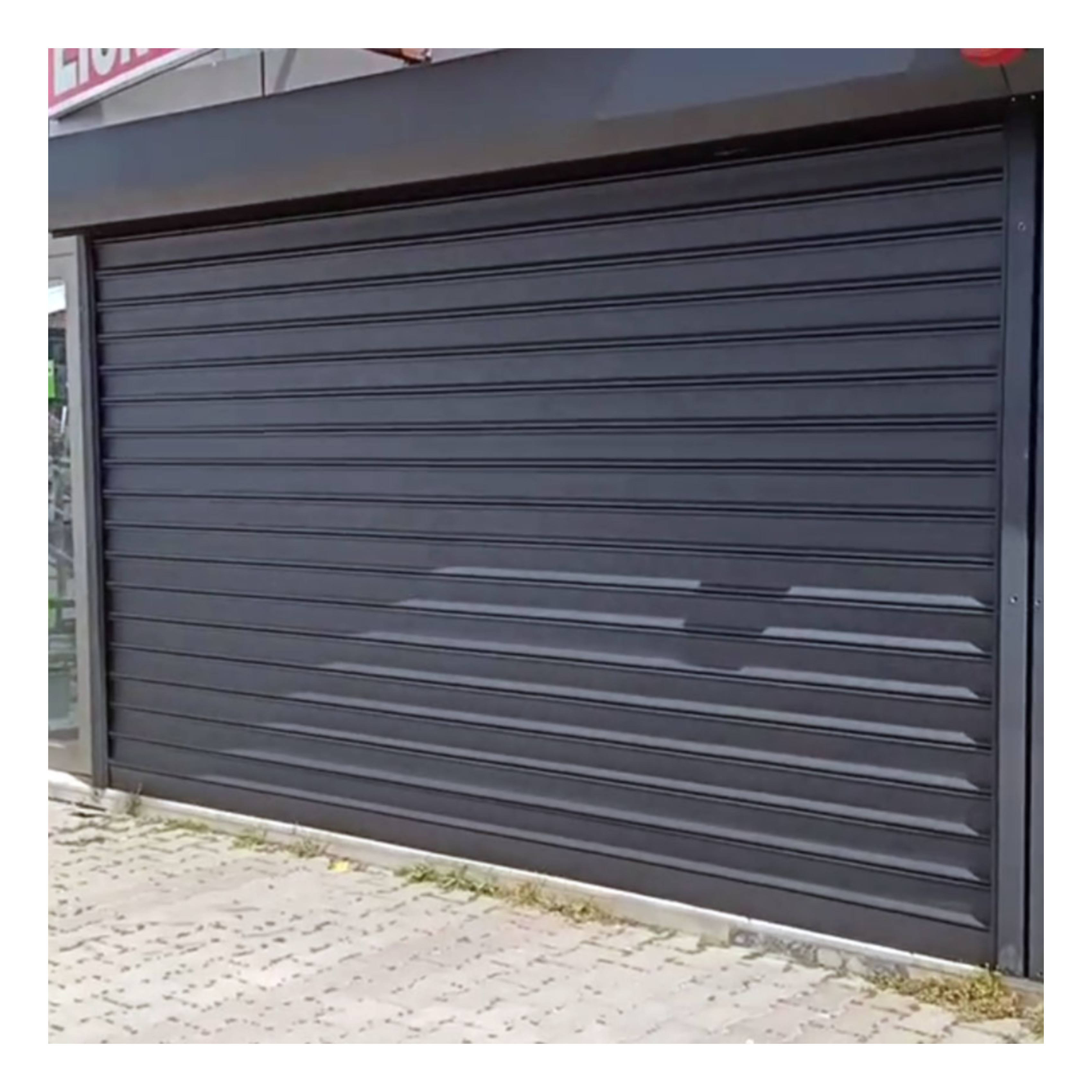 High end product customization light metal aluminum roller shutter garage door