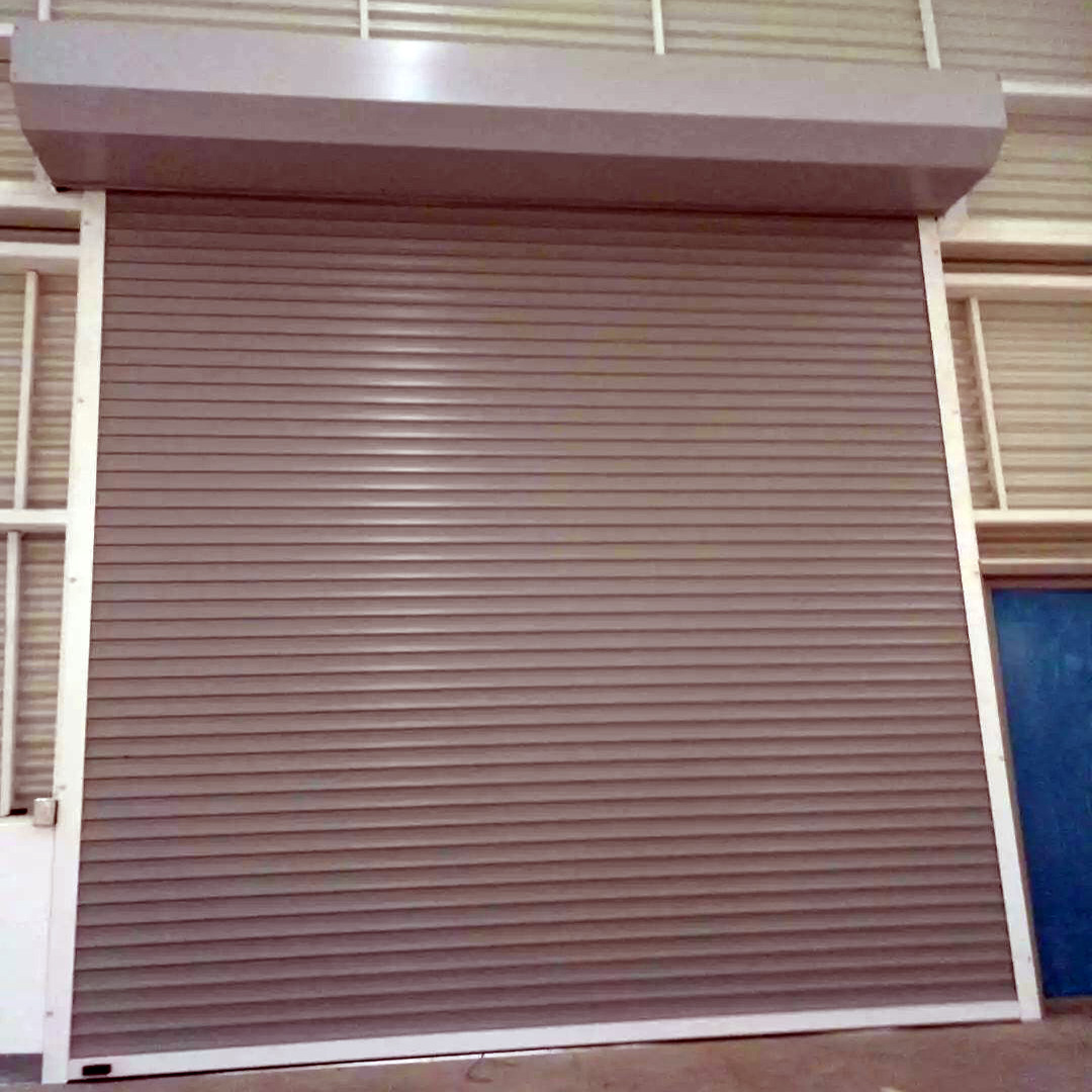 Good sealing security manual roller steel shutter yiwu roller shutter door