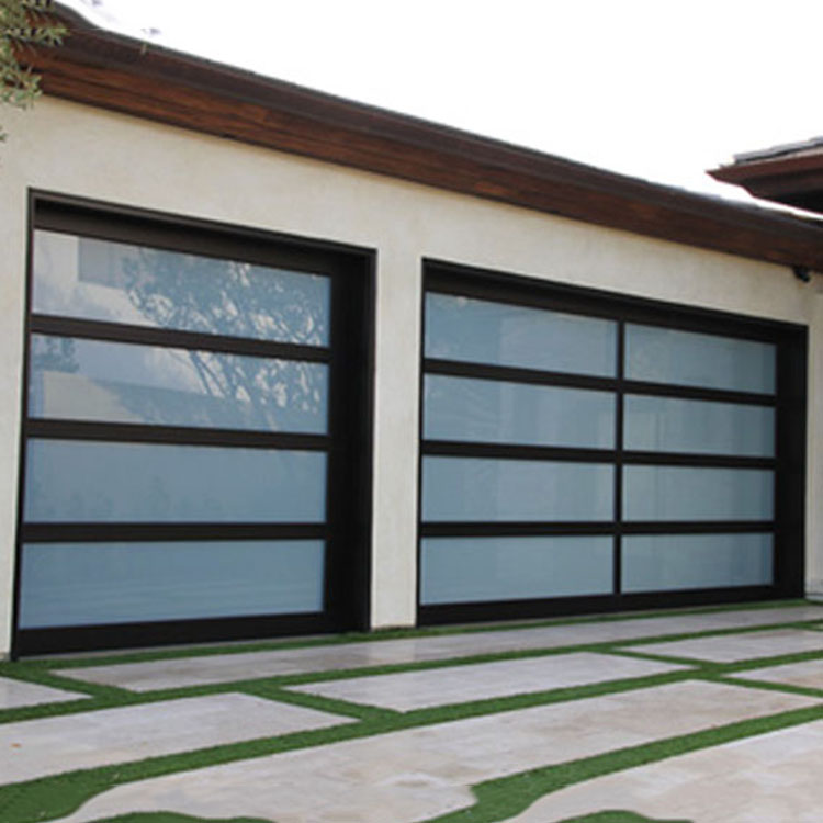 Chinese factories support customized modern isolated split garage door 7x8