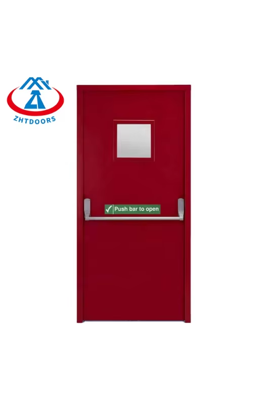 Insulated durable and corrosion resistant AS 90 min apartment fire rated door light steel fire resistance exit doors