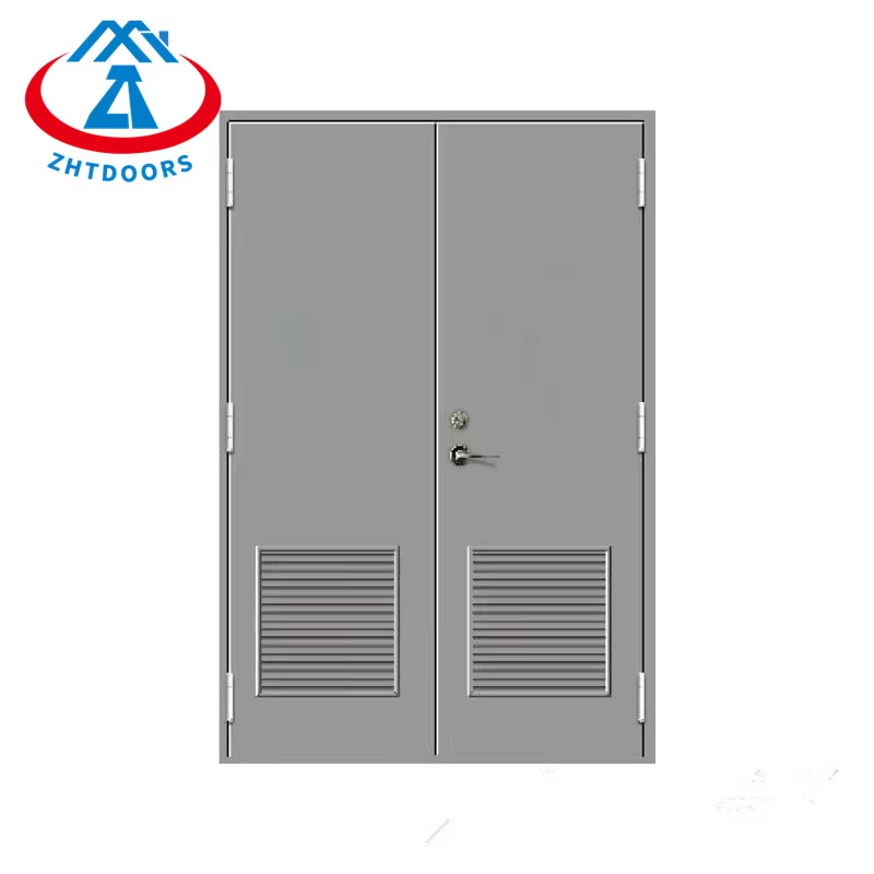 Economical high quality UL standard 30 min louver metal panel for fire doors