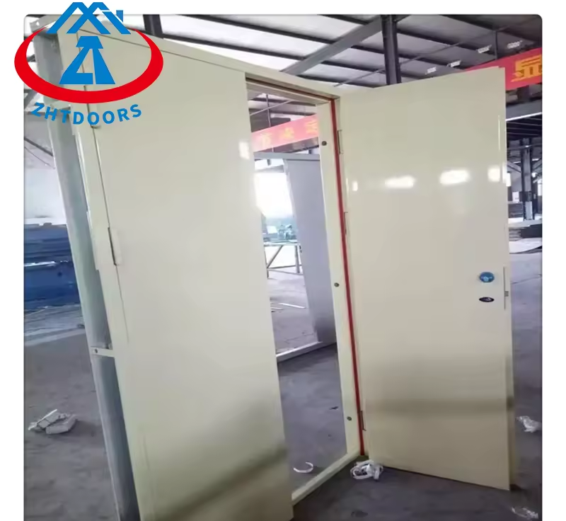 product-Best selling fire resistant inertia door BS 2 hours finished fire rated hatch inner door-Zho