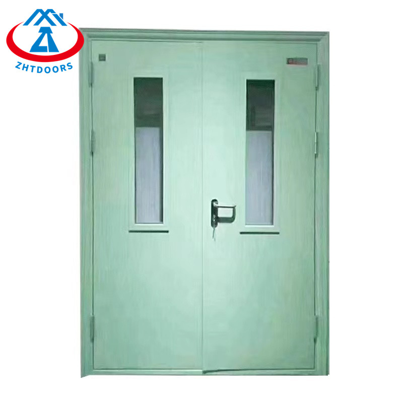 China supply professional EN standard 90 minutes security lock apartment fireproof solid door