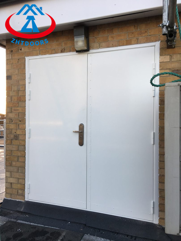 Economical BS standard building automatic 90 min fire doors manufacture
