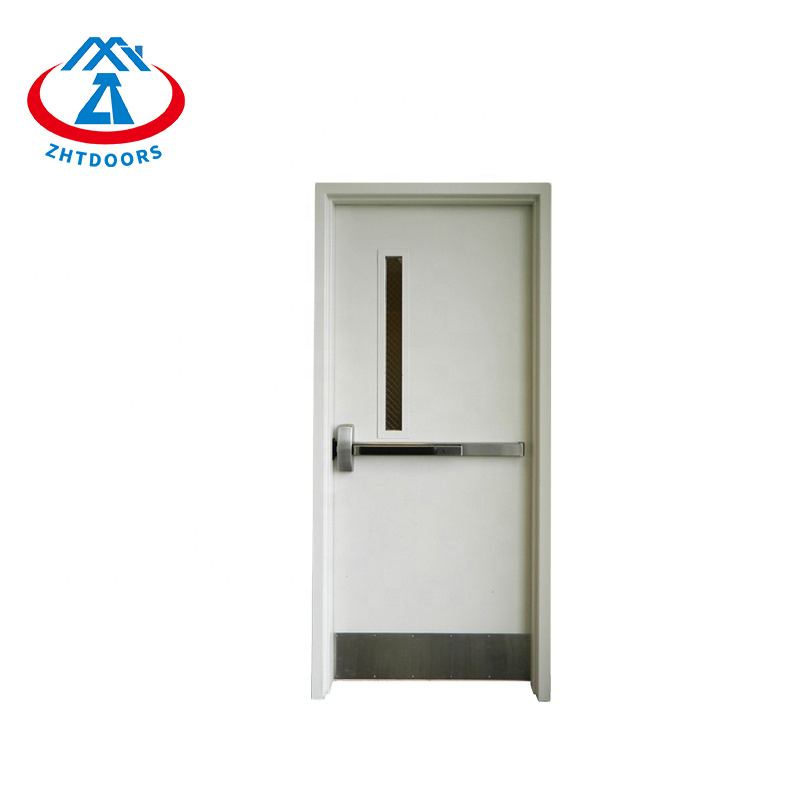 Most popular emergency door fireproof UL certified 3 hour door steel security double fire exit door