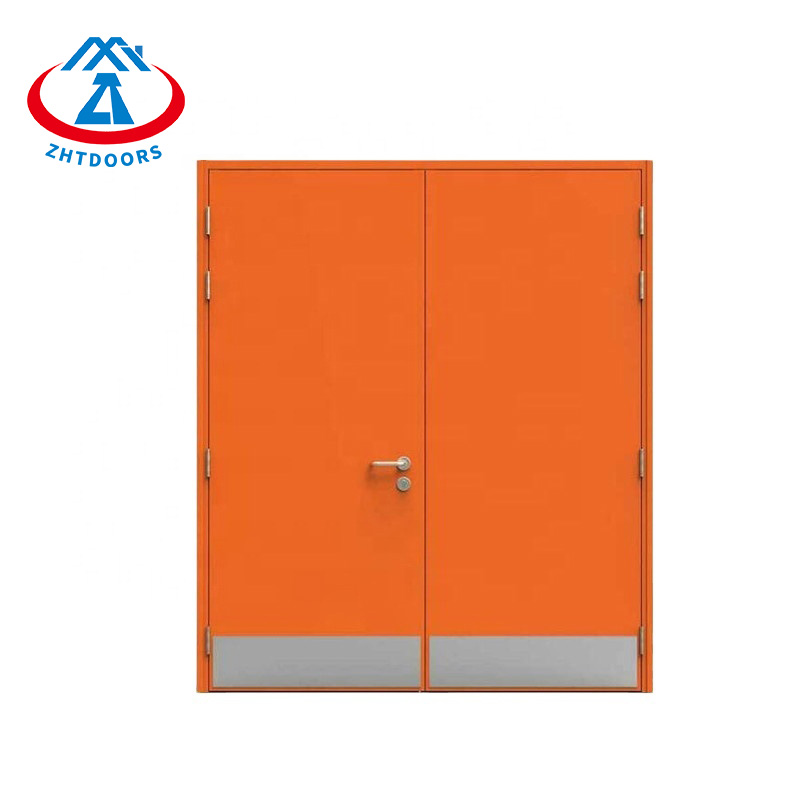 High quality raw materials AS certificate 90 minute office building door kick plate for fireproof rated steel door