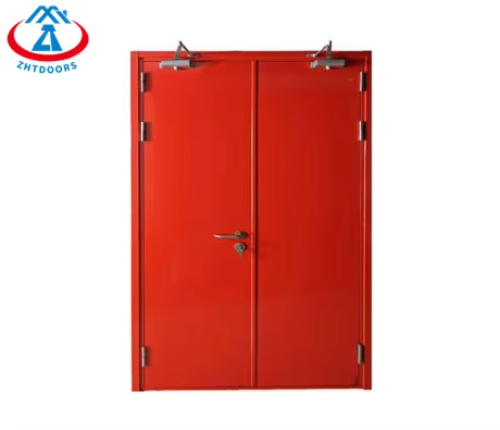 Factory customized sales AS standard 90 minutes fire protection fire emergency door
