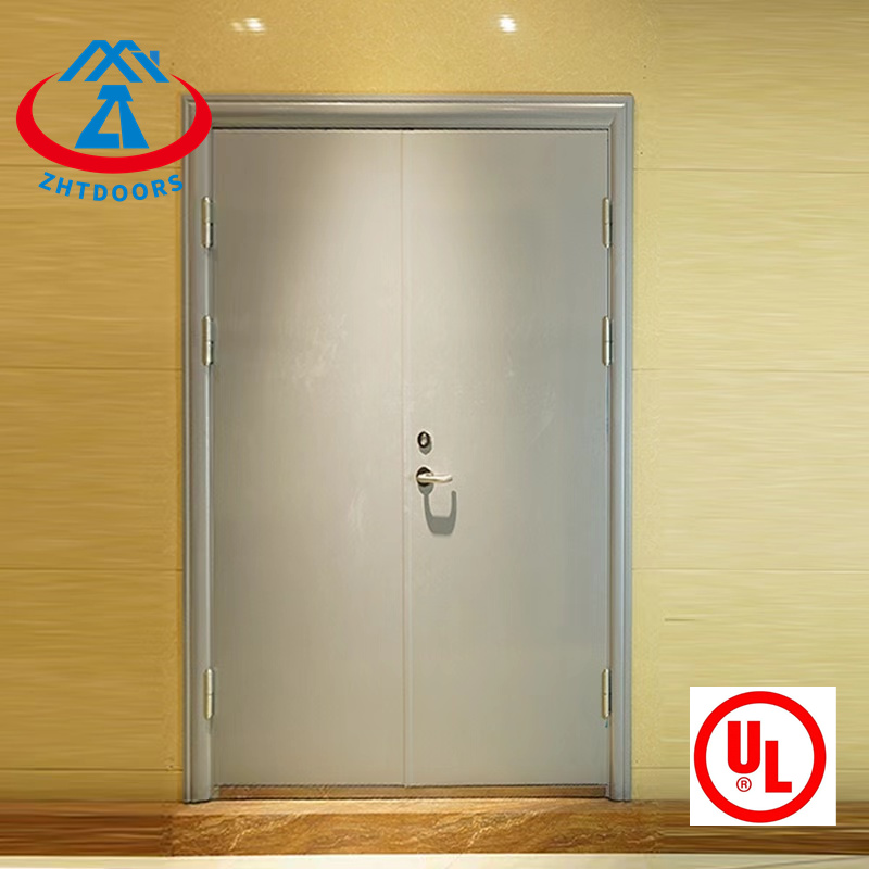 Factory direct sales 3 hours commercial UL certified steel fire doors