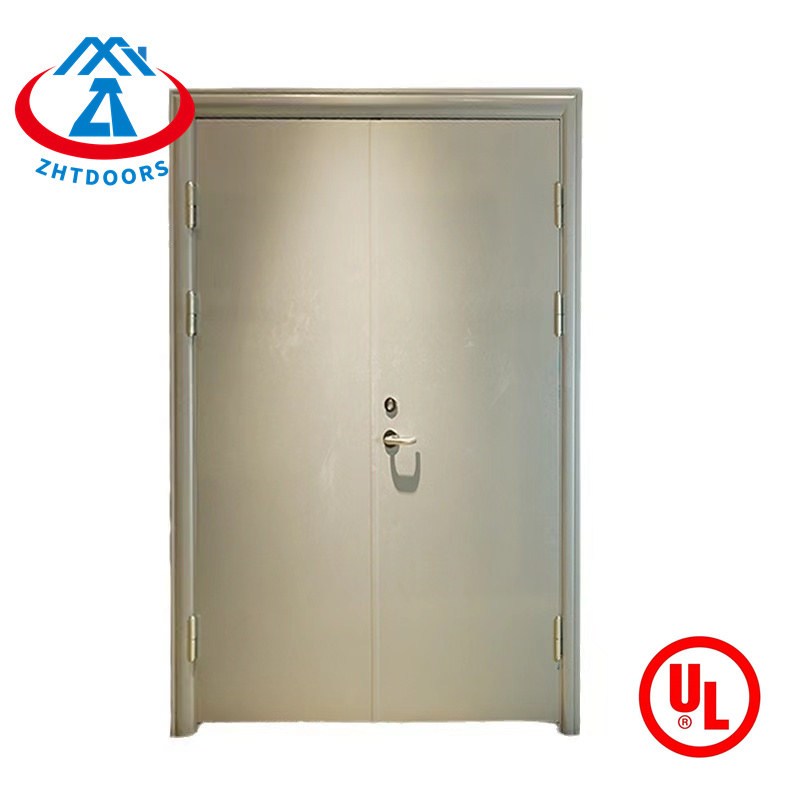 Quality assurance UL approved 120 minutes building double opening fire door inspection